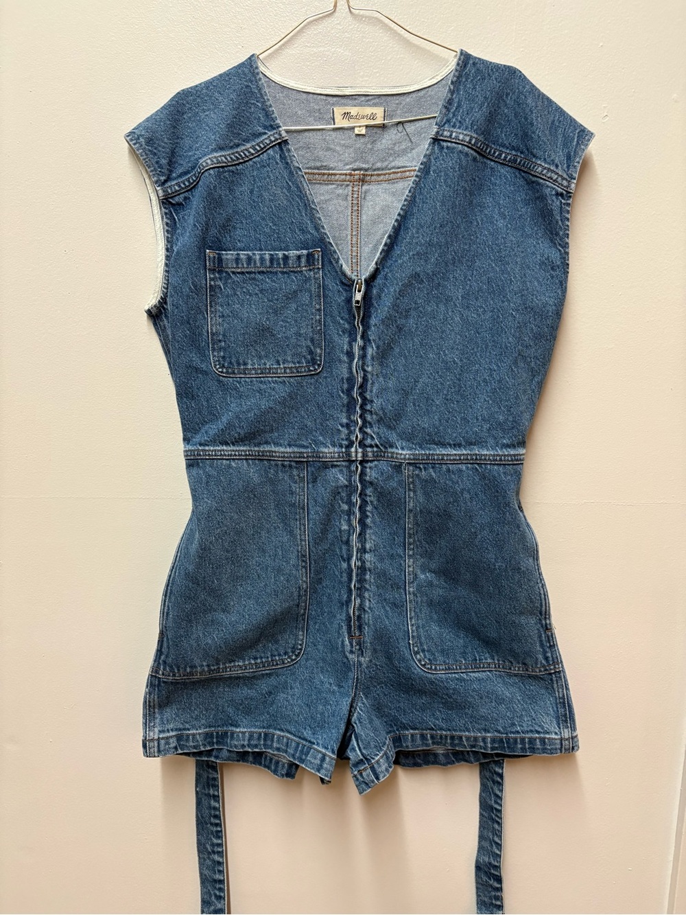 Madewell Zip Front Denim
Romper